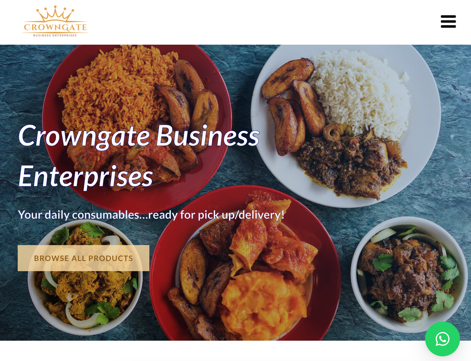 Crowngate Business Enterprises — Crowngate Business Enterprises, located in Rumuomasi - Port Harcourt, is a large distribution company specializing in the exchange of fast-moving consumer goods.